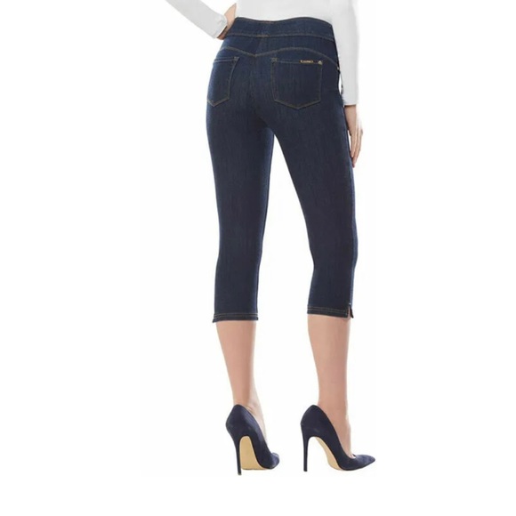 NYGARD LUXE DENIM SLIMS 360 Comfort 4 Way Stretch Sz M 10-12 - Picture 2 of 6